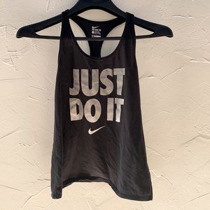 Nike black tank top